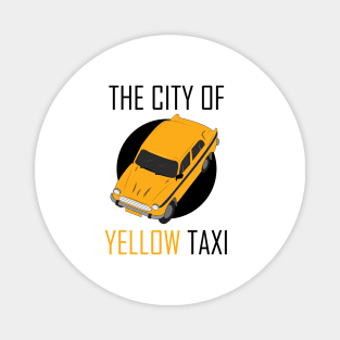 Yellow Taxi Magnet